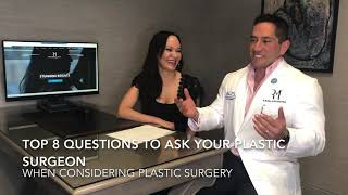 Top 8 questions to ask your surgeon when considering plastic surgery