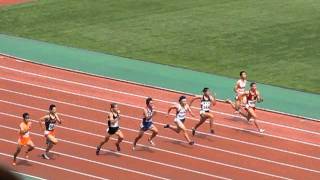 2011年熊本県高校総体『男子100準決勝』(2組目）