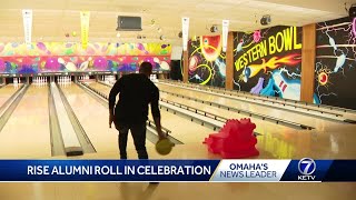 Alumni of program that helps former inmates reenter society share their stories while bowling