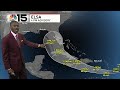 Tropical Storm Elsa will enter and move through the Caribbean