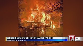 Beech Mountain Condos Burn After Lighting Strike