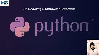 18. Chaining Comparison Operator in Python