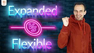 Flutter - Expanded vs Flexible
