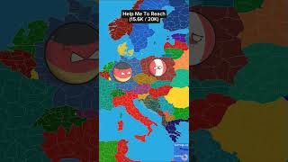 Canada And Poland Switch Places||Countryballs Epic Reaction #epic #fypシ゚viral. #mrcountryballmapper