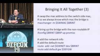 DEF CON 19 - Alva 'Skip' Duckwall - A Bridge Too Far: Defeating Wired 802.1x
