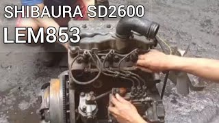 SHIBAURA ENGINE LEM853 FOR SD2600 TRACTOR