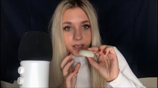 ASMR| EATING ICE-CREAM MOCHI/ CLOSE WHISPER