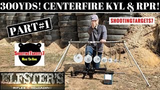 300 YARDS with the SHOOTINGTARGETS7 CENTERFIRE KYL \u0026 6.5 CREEDMOOR RUGER PRECISION RIFLE! PART1!