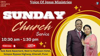 Prophet Joseph Salve Ministries SUNDAY CHURCH 26th Jan 2025-LIVE