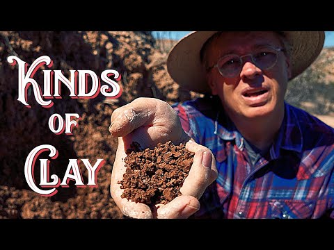 What are the impurities found in clay?