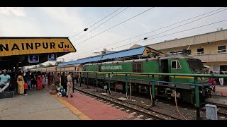 11201 Nagpur - Shahdol Express Meets 11202 Shahdol - Nagpur Express at Nainpur Junction