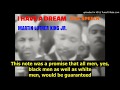 ENGLISH SPEECH | Dr  Martin Luther King: I Have a Dream (English Subtitles)