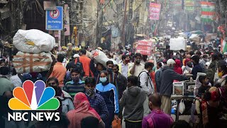 India Covid Rates Plummet, Experts Struggle To Find Explanation | NBC News NOW