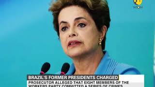 Brazil's former presidents charged in corruption case