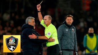 Tottenham's Jose Mourinho on yellow card: 'I was rude with an idiot' | Premier League | NBC Sports
