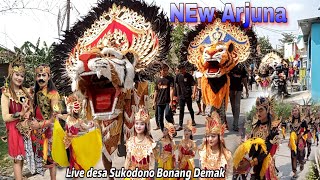 Meriah ‼️ arak arakan barongan NEw Arjuna live desa Sukodono Bonang Demak