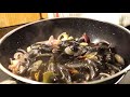 muscheln mit weißwein und 10 minuten muschelspaghetti rezept 단 10분 요리 홍합스파게티