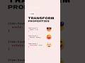 Transform Property In Css | Web Development Tutorial #shorts #webdevelopment