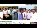 tn minister srinivasan inspects drought hit farm lands in dindigul