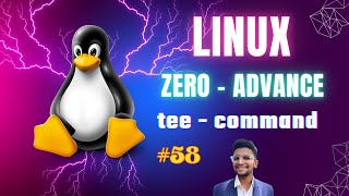 tee command | Linux ZERO TO ADVANCE | Linux video series 58 #linux #opensource #devops #sysadmin
