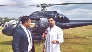The skies of London were filled with a festive air as the promotional tour of "London Nahi Jaunga"