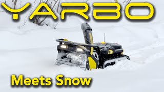 Yarbo Meets Snow