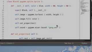 Python [pygame] 09 Mouse Movement