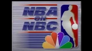 NBA ON NBC INTRO - 1991 NBA FINALS GAME 5 - BULLS @ LAKERS