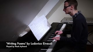 Ludovico Einaudi - Writing Poems (Piano Cover) (from Intouchables and Doctor Zhivago)