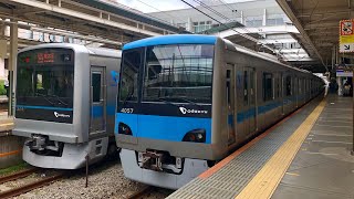 2023.6.15 2日連チャンで遭遇した小田急4000形4057F（上り回送）