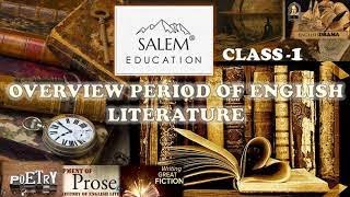 BEO -UNIT- II PART-1 HISTORY OF ENGLISH LITERATURE, overview period