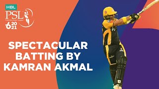 Spectacular Batting By Kamran Akmal | Islamabad vs Peshawar | Match 26 | HBL PSL 6 | MG2T