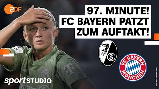 SC Freiburg – FC Bayern München | Frauen-Bundesliga, 1. Spieltag Saison 2023/24 | sportstudio