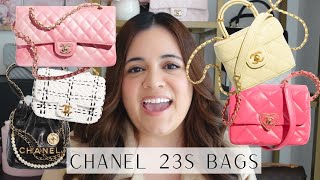 CHANEL SPRING SUMMER 23S BAGS 🌸 | MINI CHANEL 22, CLASSIC FLAP CAMELLIA BAG, TRENDY CC, SEASONAL