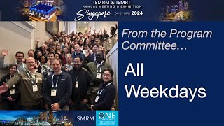 What's Happening at ISMRM24: Weekdays (overview)