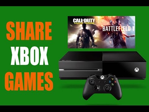 HOW TO SHARE XBOX ONE GAMES / XBOX LIVE GOLD HOW TO SHARE XBOX ONE GAMES / XBOX LIVE GOLD