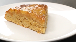 Banana Caramel Upside Down Cake