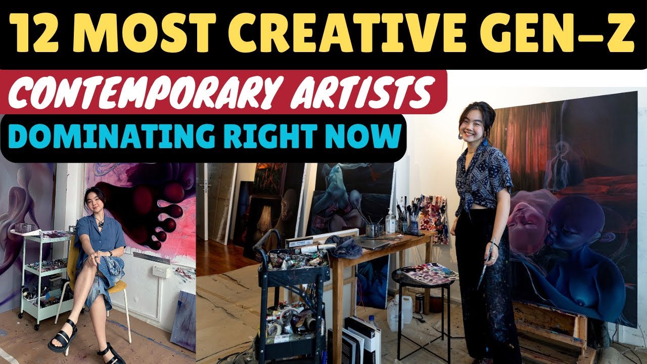 12 Young Gen Z Contemporary Painters Under 30 You Need To Know Right