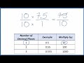 7.5 as a fraction simplified form