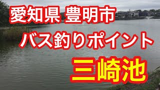 三崎池  愛知県豊明市 バス釣りポイント ブラックバス