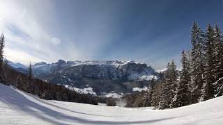 Santa Croce slope Alta Badia Dolomites