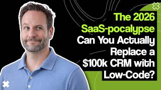 The 2026 SaaS-pocalypse: Can You Actually Replace a $100k CRM with Low-Code?