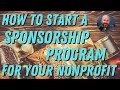 How to Start a Sponsorship Program for Your Nonprofit