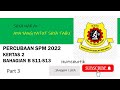 Percubaan Matematik SPM 2022#Mrsm#part3#matematikspm #matematikkssm