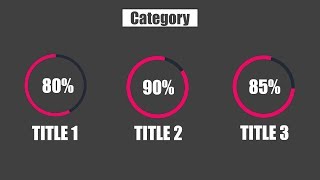 Category Percentage Slide Design PowerPoint Tutorial ! Microsoft PowerPoint PPT