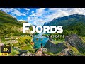 Breathtaking Fjords in 4K | Glacial Valleys of Deep Waters and Towering Cliffs