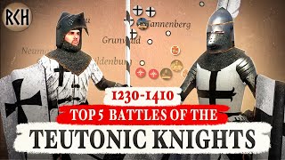 Top 5 Battles of the Teutonic Knights, 1230-1410 - DOCUMENTARY