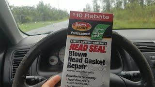 Bar's leak, real or myth? mechanic in a bottle How to fix a head gasket for cheap. blue devil k seal