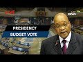 President Zuma tables Presidency's budget vote