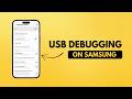 How to Enable USB Debugging on Samsung (Unlock Developer Options!)